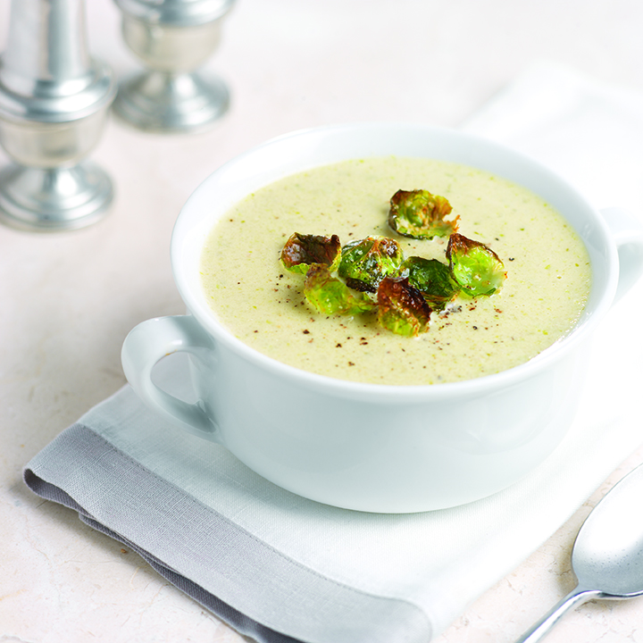 Creamy Brussels Sprout Soup