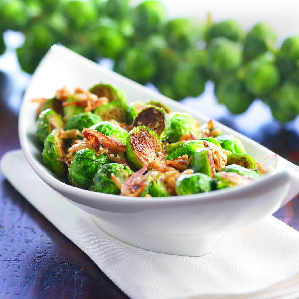 Sautéed Brussels Sprouts with Shallots