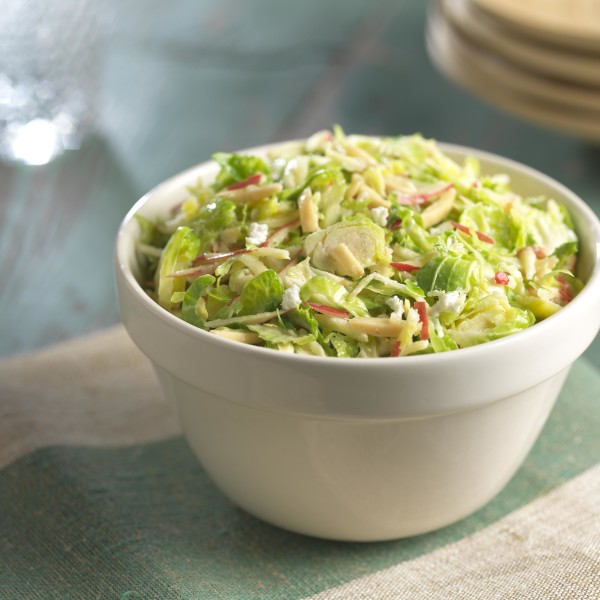 Tangy Brussels Sprouts Slaw