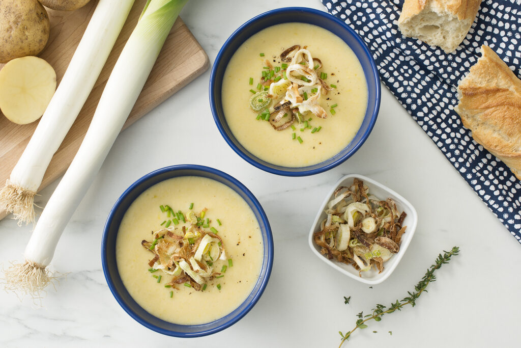 Cream of Leek and Potato Soup